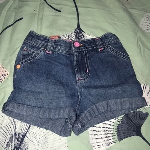 Carter’s baby girl denim shorts